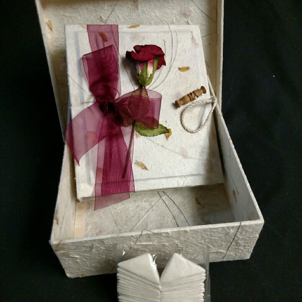 Rose Petal Paper Scrapbook